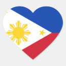 Search for philippines flag heart stickers Flags