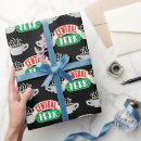 Search for nostalgic wrapping paper Friends tv show