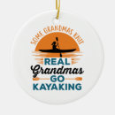 Search for kayaker christmas tree decorations Canoeing