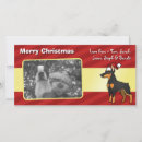 Search for doberman pinscher christmas cards Cute