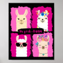 Search for llama animal posters Colourful