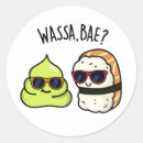 Search for food pun stickers Friendship