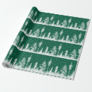 Search for winter forest wrapping paper Modern