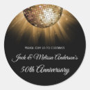 Search for gold 50th anniversary stickers Celebration