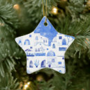 Search for santorini christmas tree decorations Greece