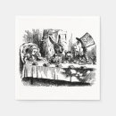 Search for alice in wonderland napkins Birthday
