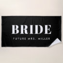 Search for bride to be beach towels Bridesmaid