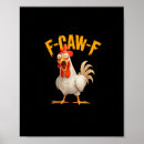 Search for chicken puns art F caw f