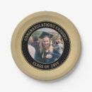 Search for graduation party plates Congratulations