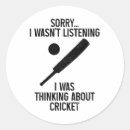 Search for funny cricket stickers Wicketkeeper