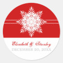 Search for red grey stickers Snowflake