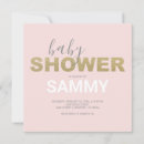 Search for contemporary baby shower invitations Typography