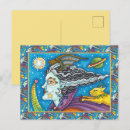 Search for ufo cartoon postcards Science fiction