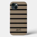 Search for horizontal pattern iphone cases Black