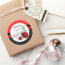 Search for red and black baby shower stickers Modern