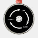 Search for volleyball christmas tree decorations High school