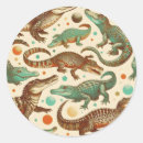 Search for reptile painting stickers Crocodile