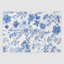 Search for blue toile tissue paper Botanical