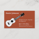 Search for ukulele business cards Teacher