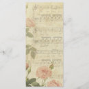 Search for music wedding programs Vintage