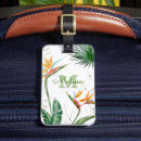 Search for tropical luggage tags Colourful