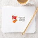 Search for fall leaves wedding return address labels Elegant