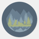 Search for green mountains stickers Nature