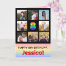 Search for 8th birthday cards Eight years old