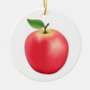 Search for red apple christmas tree decorations Fruit