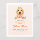 Search for golden baby shower invitations Floral