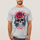 Search for floral skull tshirts Trendy