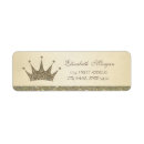 Search for tiara return address labels Chic
