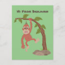 Search for ape monkey postcards Illustration