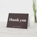 Search for autumn wedding thank you cards Simple