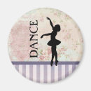 Search for dance design magnets Ballerina