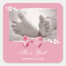 Search for elegant its a girl stickers Pink