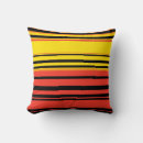 Search for red and yellow striped cushions Vintage