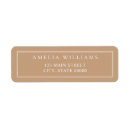 Search for two return address labels Minimalist