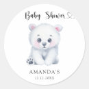 Search for baby polar bear stickers Watercolor