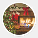 Search for fireplace stickers Merry christmas