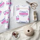 Search for passover wrapping paper Blue