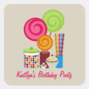 Search for lollipop birthday stickers Candy
