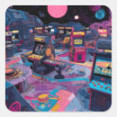Search for retro arcade stickers Colourful