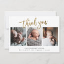 Search for gold foil thank you cards Typography