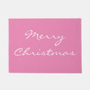 Search for pink christmas doormats Elegant