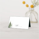 Search for pine place cards Green