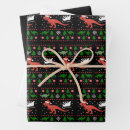 Search for dino christmas wrapping paper Festive