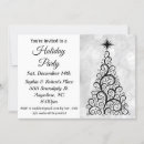 Search for bokeh christmas invitations White