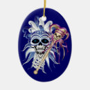 Search for jester christmas tree decorations Skull