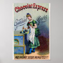 Search for vintage french ad posters Chocolate